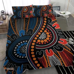 Aboriginal Bedding Set Indigenous Patterns Ver09 07