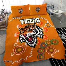 NAIDOC Wests Tigers Bedding Set Aboriginal