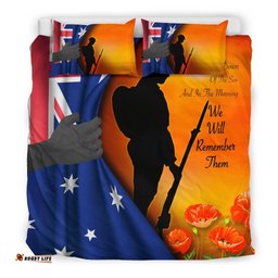ANZAC Bedding Set We Will Remember Them Ver02