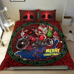 Isle of Man Tourist Trophy races Bedding Set Merry Christmas Special Version