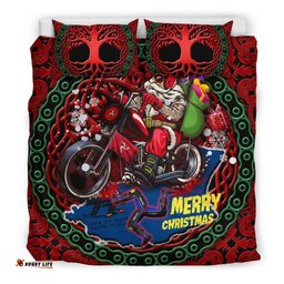 Isle of Man Tourist Trophy races Bedding Set Merry Christmas Special Version