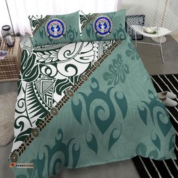 Northern Mariana Bedding Set Leaves And Turtles