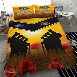 Australia Standing Guard ANZAC Day Bedding Set