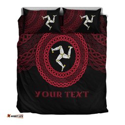 Isle of Man Celtic Personalised Bedding Set Legend of Isle of Man