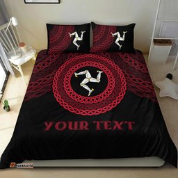 Isle of Man Celtic Personalised Bedding Set Legend of Isle of Man