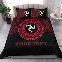 Isle of Man Celtic Personalised Bedding Set Legend of Isle of Man