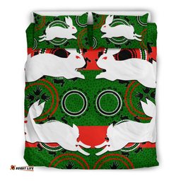 Rabbitohs Bedding Set Aboriginal Special