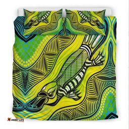 Australia Bedding Set Aboriginal Platypus HN