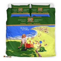 Bedding Sets Queensland Bed Vintage Poster Sets