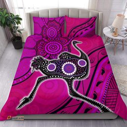 Aboriginal NAIDOC Week 2021 Purple Turtle Ostrich Bedding Set LT20