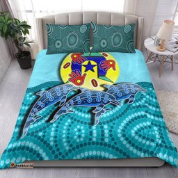 Aboriginal Bedding Set Aboriginal Dolphin