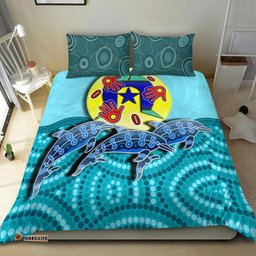 Aboriginal Bedding Set Aboriginal Dolphin