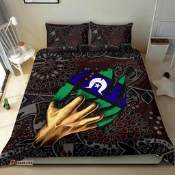 Aboriginal Bedding Set Torres Strait Blood In Me