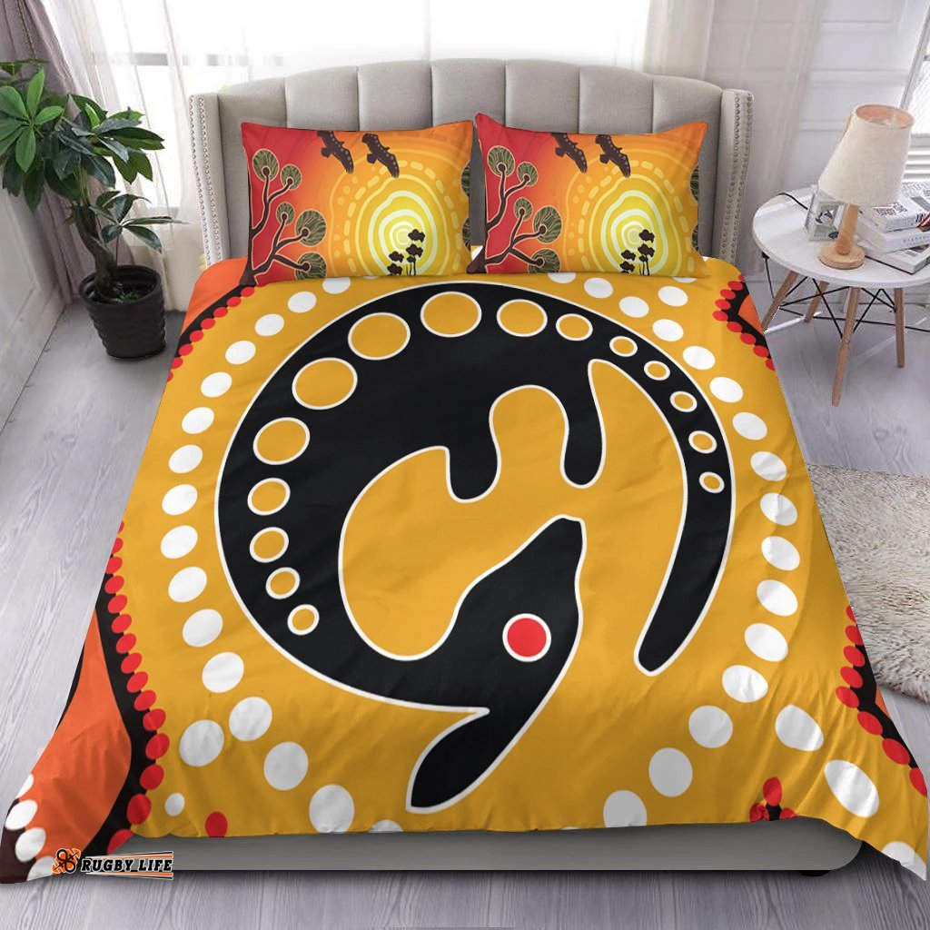 Aboriginal Bedding Set Baby Kangaroo
