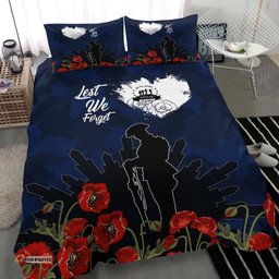 ANZAC Day Camouflage Lest We Forget Bedding Set