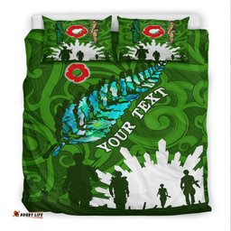 Custom New Zealand ANZAC Walking In The Sun Bedding Set
