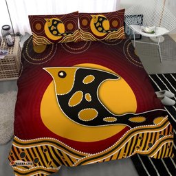 Bedding Set Aboriginal Dot Patterns Fish