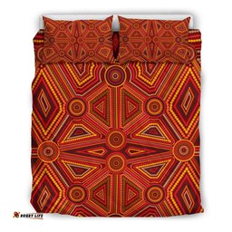 Aboriginal Bedding Set, Indigenous Patterns Ver02