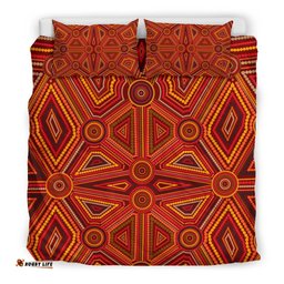 Aboriginal Bedding Set, Indigenous Patterns Ver02