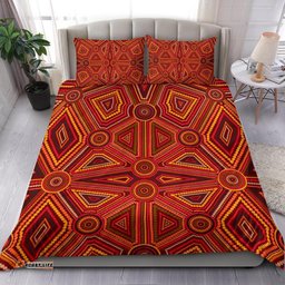 Aboriginal Bedding Set, Indigenous Patterns Ver02