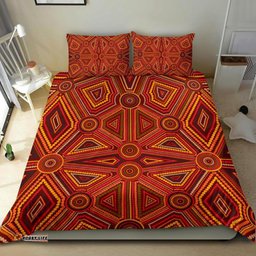 Aboriginal Bedding Set, Indigenous Patterns Ver02