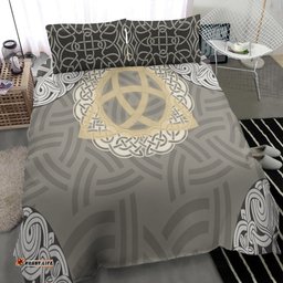 VibeHoodie Bedding Set Tree Of Triquetra