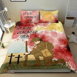 ANZAC Day Bedding Set We Will Remember Them 08
