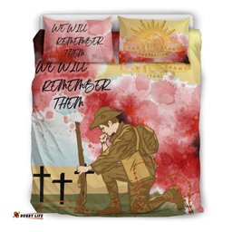 ANZAC Day Bedding Set We Will Remember Them 08