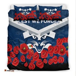 Geelong Cats ANZAC Day Bedding Set Indigenous Art
