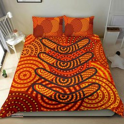 Aboriginal Bedding Set Aboriginal Boomerangs And Dot Circle
