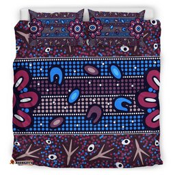 Australia Aboriginal Bedding Set Aboriginal Dot Art Painting Ver4