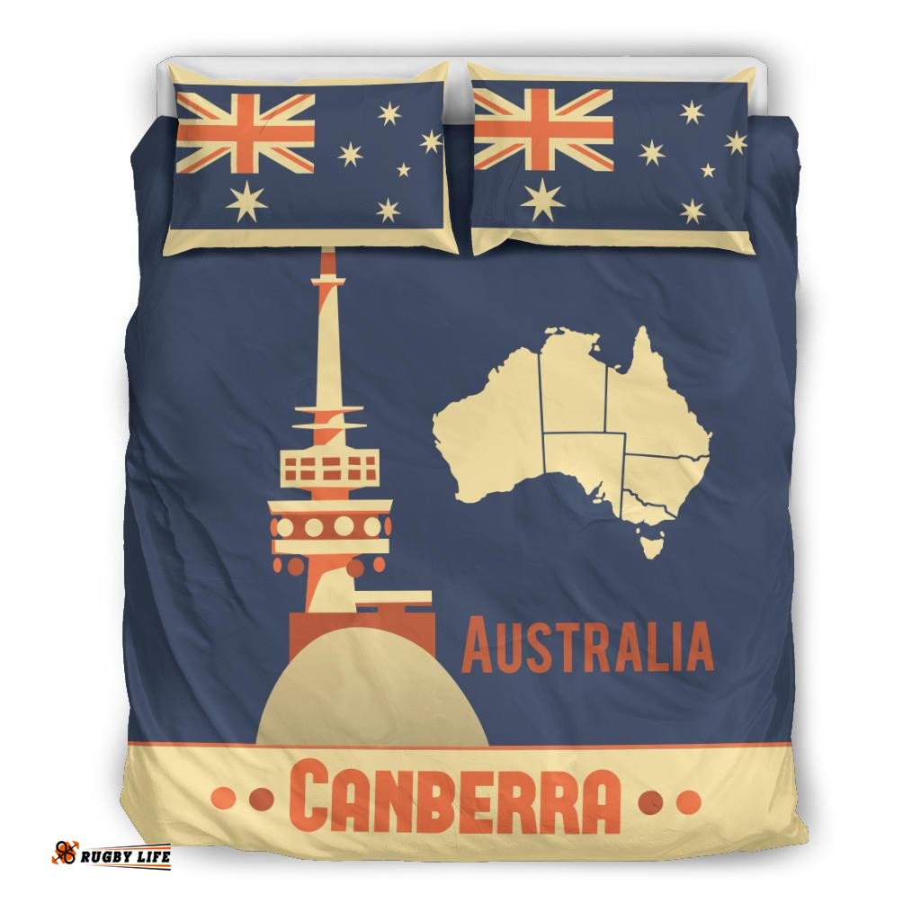 Bedding Sets Canberra Bed Aus Flag Vintage Map Sets