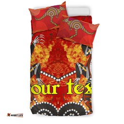 Custom Bedding Sets Aboriginal Crocodile And Kangaroo