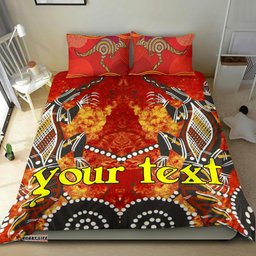 Custom Bedding Sets Aboriginal Crocodile And Kangaroo
