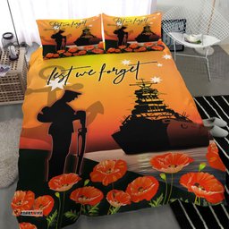 ANZAC Day Navy Soldier Bedding Set