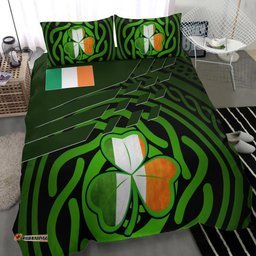 Ireland Bedding Set Ireland Symbol With Celtic Patterns