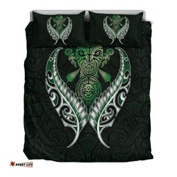 New Zealand Silver Fern Bedding Set Green