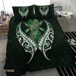 New Zealand Silver Fern Bedding Set Green