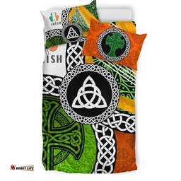 Ireland Legend Bedding Set Ireland With Circle Celtics Knot