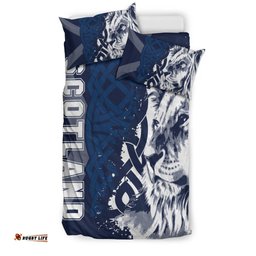 Scotland Celtic Bedding Set Cross Celt Lion