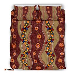 Aboriginal Bedding Sets, Boomerang Patterns Circle Art