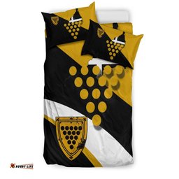 Cornwall Celtic Bedding Set Cornish Flag With Duke of Cornwall Version 2
