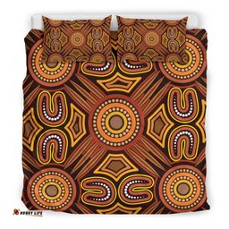 Aboriginal Bedding Set, Indigenous Patterns Ver04