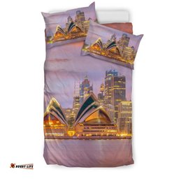 Bedding Sets Sydney Opera Bed Sunset Landscape Art Sets