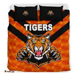 Balmain Bedding Set Tigers Orange Vibes