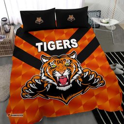 Balmain Bedding Set Tigers Orange Vibes