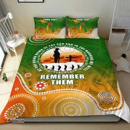 Custom ANZAC New Zealand Maori Australia Indigenous Bedding Set