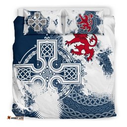 Scotland Bedding Set Scottish Celtic Cross