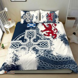 Scotland Bedding Set Scottish Celtic Cross