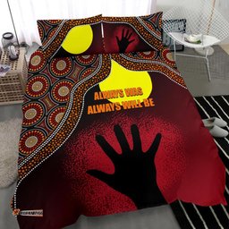 NAIDOC Bedding Set, NAIDOC Week 2020 Always Was, Always Will Be With A Hand